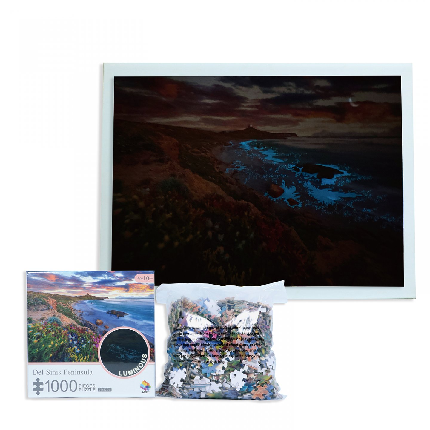 Del Sinis Peninsula_Luminous 1000 Pieces puzzle