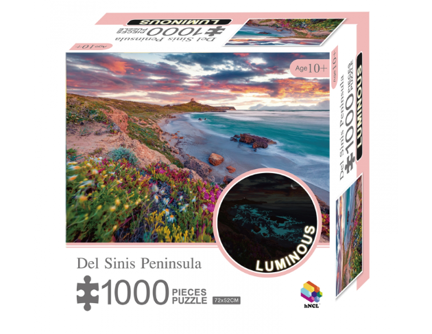 Del Sinis Peninsula_Luminous 1000 Pieces puzzle