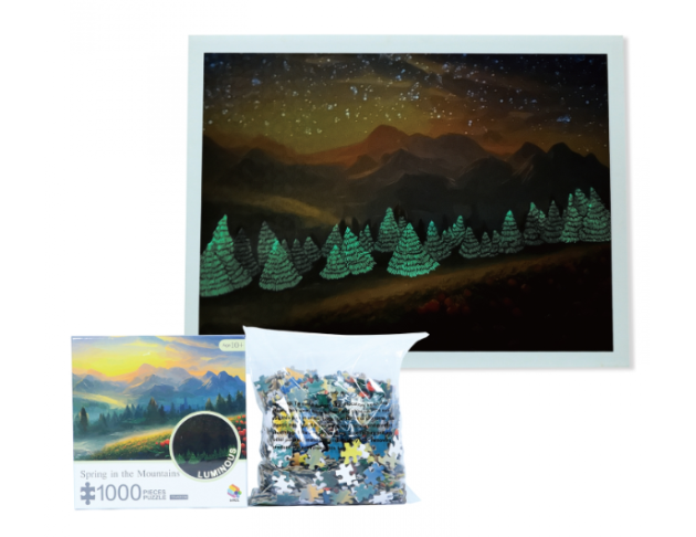 Spring in the Mountains_Luminous 1000 Pieces puzzle